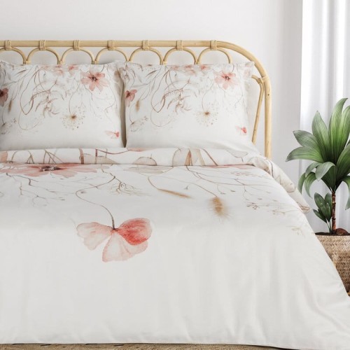 KOMPLET POŚCIELI SATYNOWEJ PREMIUM24 140 X 200 CM BIAŁY