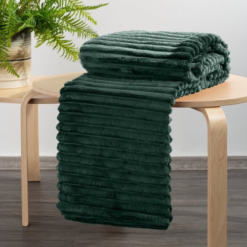 KOC D91 SOFT 200 X 220 CM CIEMNOZIELONY