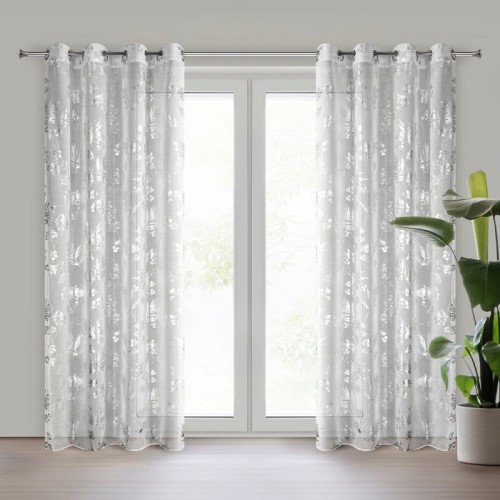 FIRANA GOTOWA DELIA 140 X 250 CM BIAŁY