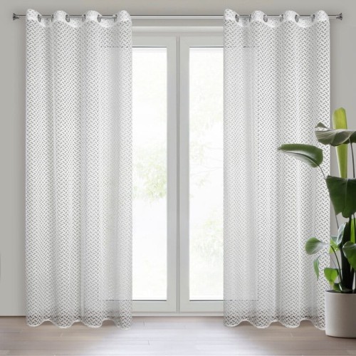 FIRANA GOTOWA LILY 140 X 250 CM BIAŁY