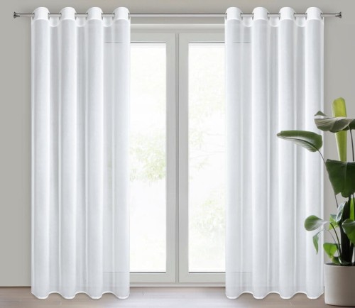 FIRANA GOTOWA TINA 140 X 270 CM BIAŁY