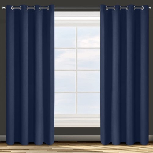 ZASŁONA GOTOWA D91 PARISA 135 X 250 CM GRANATOWY