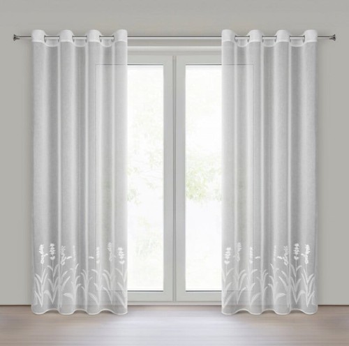 FIRANA GOTOWA TONYA 140 X 250 CM BIAŁY