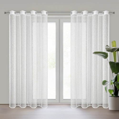 FIRANA GOTOWA KLOE 140 X 250 CM BIAŁY