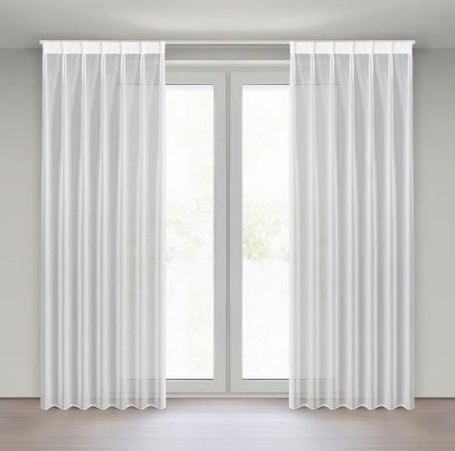 FIRANA GOTOWA LUCY 80 X 270 CM BIAŁY