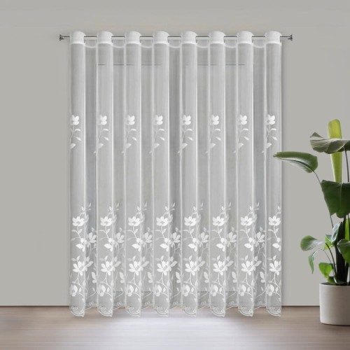 FIRANA GOTOWA SANDI 350 X 250 CM BIAŁY