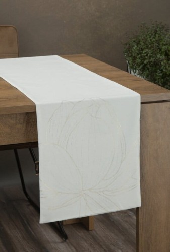 OBRUS BLINK 12 35 X 180 CM BIAŁY