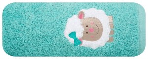 RĘCZNIK DLA DZIECKA EUROFIRANY 50X90 BABY31 MIĘTA