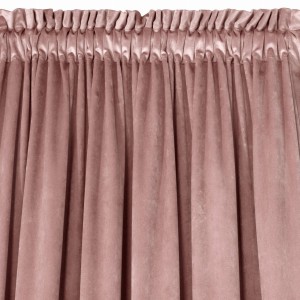 Zasłona designerska velvet welurowa 135x270 ROSA róż