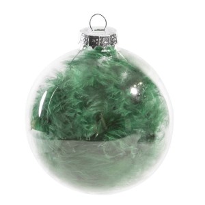 Bombka BOMBKI CHOINKOWE EUROFIRANY 18d turk zielony 8cm
