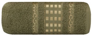 Ręcznik 70x140 Eurofirany Sandy zielony