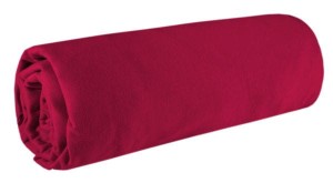 Prześcieradło z gumką 180x200 Eurofirany Jersey bordo