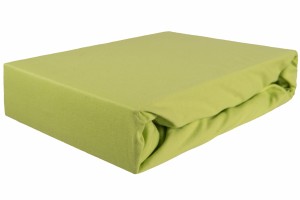 Prześcieradło jersey z gumką 200x220 pistacja