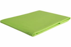 Prześcieradło bawełniane bez gumki 160x220 sałata