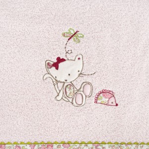 D91 RĘCZNIK DLA DZIECKA 50X90 BABY4 róż
