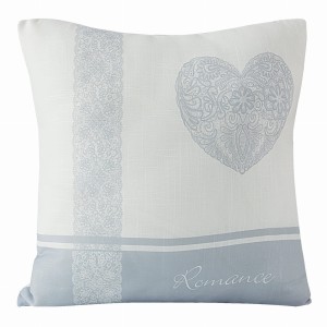 Poszewka 45x45 Eurofirany Heart3 biały