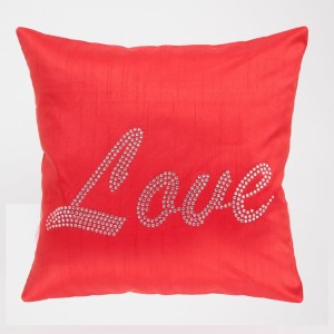 Poszewka 40x40 Eurofirany Love czerwony Walentynki