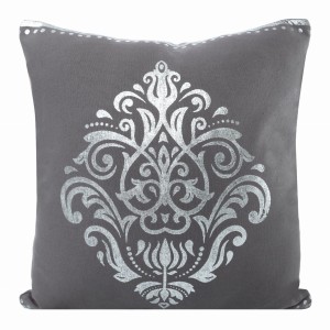Poszewka 40x40 Eurofirany Taida 2 stal+sreb