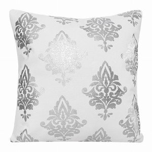 Poszewka 40x40 Eurofirany Taida 1 b+srebrny