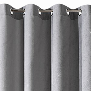 Zasłona 140x250 Eurofirany Spark srebrny