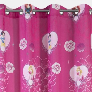 Zasłona 140x245 Eurofirany Księżniczki Princess róż