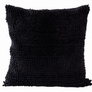 Poszewka dekoracyjna 40x40 EuroFirany SHAGGY3 czarny