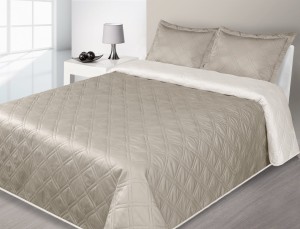 Narzuta bawełniana 170x210 Nova Eurofirany beż+krem
