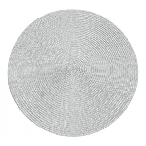 Podkładka glamour Eurofirany 38cm Judy 1 srebrny