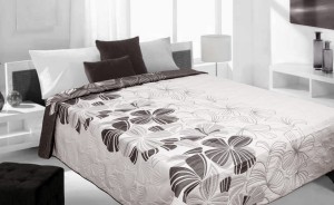 Narzuta ekskluzywna dwustronna tafta 220x240 Prima 1 stal