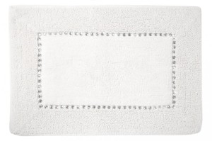 Dywanik glamour EuroFirany CHIC 60x90 biały