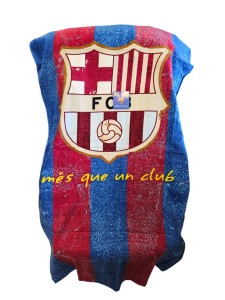 Ręcznik dziecięcy plażowy 70x140 FC Barcelona Barca