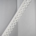 FIRANA GOTOWA CAROLINE NA TAŚMIE 400 X 250 CM BIAŁY