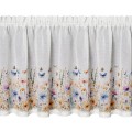 FIRANA GOTOWA ROZALIE NA TAŚMIE 150 X 60 CM BIAŁY