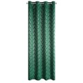 ZASŁONA GOTOWA D91 POLI 140 X 250 CM ZIELONY
