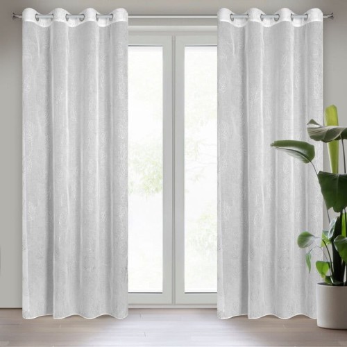 ZASŁONA GOTOWA LORI 140 X 250 CM BIAŁY