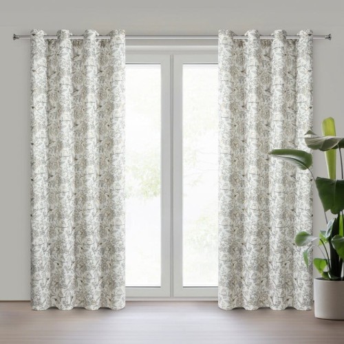 ZASŁONA GOTOWA LUCINA2 140 X 250 CM NATURALNY