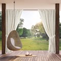 ZASŁONA GOTOWA GARDEN 3 NA TAŚMIE 155 X 200 CM BIAŁY