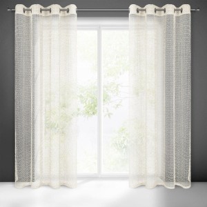 ZASŁONA GOTOWA LARA 140 X 250 CM NATURALNY