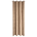 ZASŁONA GOTOWA D91 ROSA 140 X 250 CM CIEMNOBEŻOWY