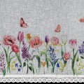 FIRANA GOTOWA BELLA NA TAŚMIE 150 X 60 CM BIAŁY