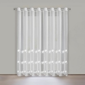 FIRANA GOTOWA LETI 350 X 250 CM BIAŁY