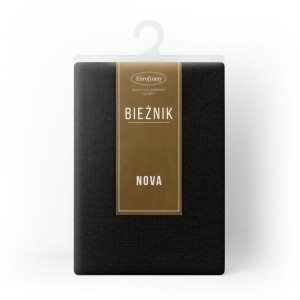 OBRUS STELLA 2 40 X 140 CM CZARNY