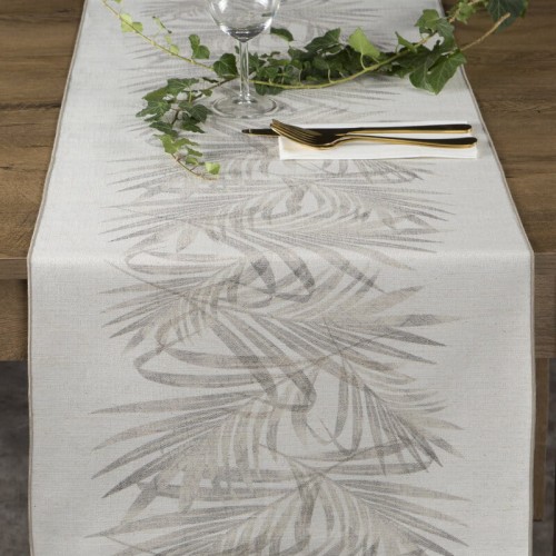 OBRUS INES 11 40 X 180 CM BEŻOWY